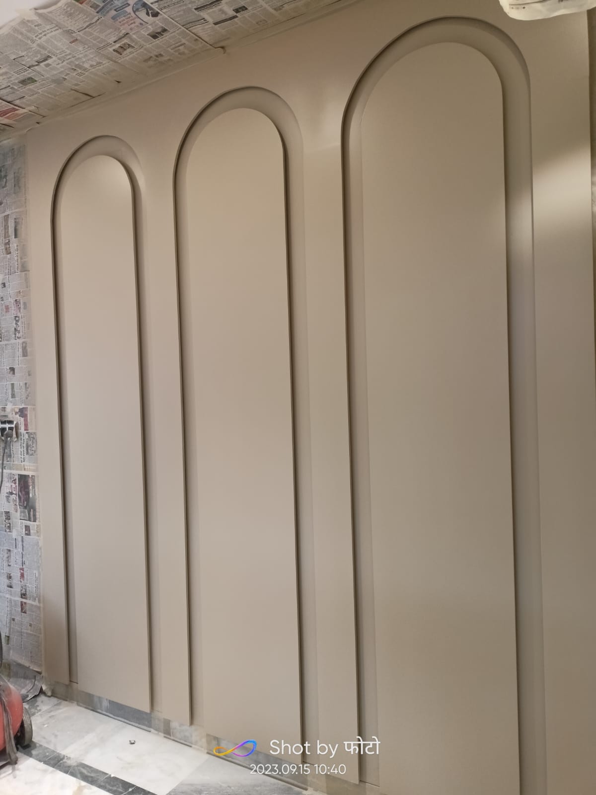 Interior painting project